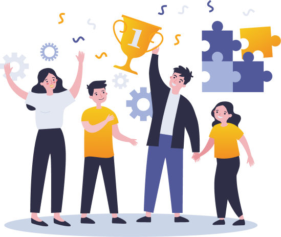 Small business HR support illustration