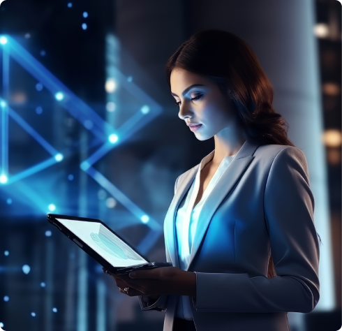 Business automation illustration