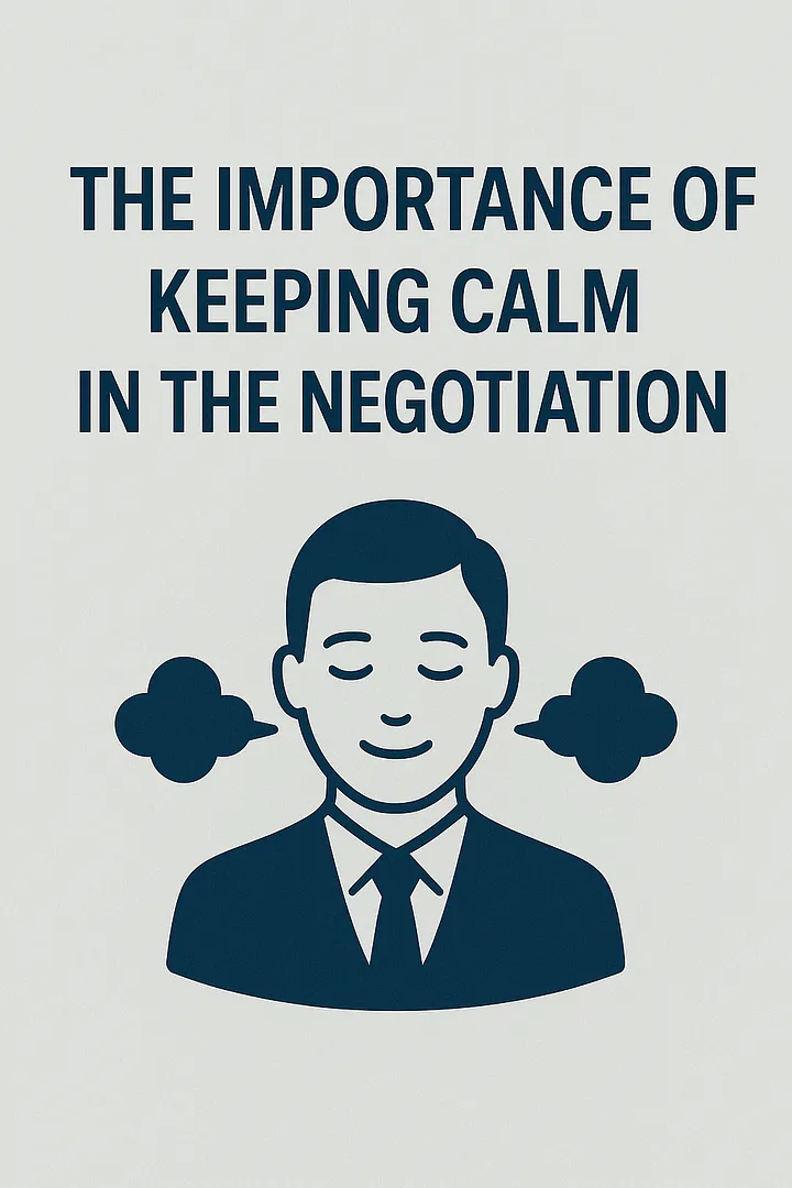 Stay Calm, Close Smart: How Emotional Control Wins Negotiations